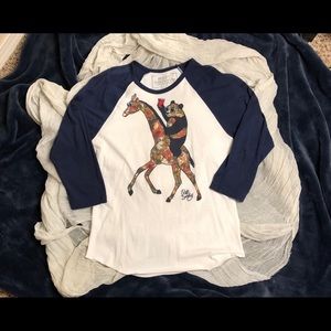 Riot Society 3/4 Sleeve T-shirt